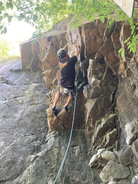 Clipping the second bolt