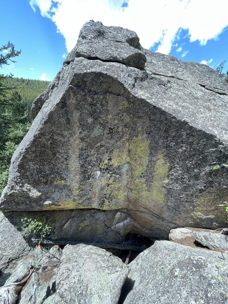 The boulder.