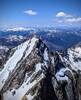 Mt Start from south side 6/23.  North ridge visible on right