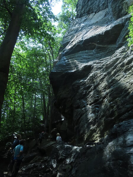 Picture of A&D wall and A&D(Middle right of the image)