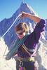 Alex Lowe at summit of Mt. Owen, Summer 1996