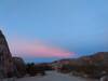 End of the day at Short Wall, Joshua Tree NP