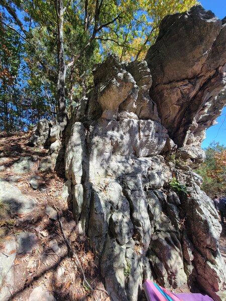 Left Side (start of wall)