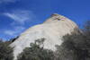 The slabby north end of Little Hunk, Joshua Tree NP