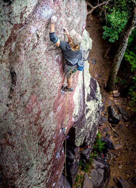 "It's like…… a little R rated"  -Sky Grulke of the CPW bagging a rare lead of Gills Nose Direct. Photo by Kenz Hack