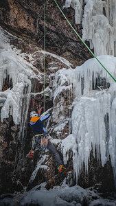 The dihedral section - there are bomber holds in here that aren't to difficult to find.