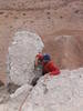 John topping out the arch