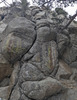 A view of base and upper section of Salisbury Steak Crack.