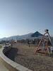 A zipline for the kids at Shadow Rock Park, Riverside Quarry