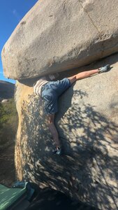 Ryan fully submerged in Dead Animal Traverse