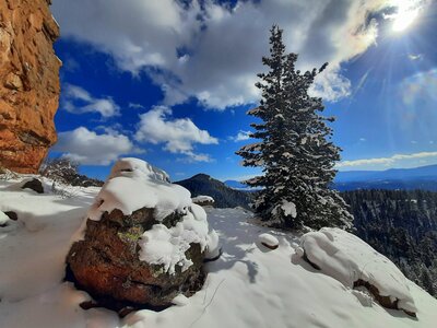 Surprisingly climbable in even these conditions.