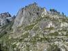 Snow creek wall from the trail.