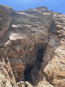 This is at 2pm on the summer solstice. Every hold on Singularity and White Dwarf is shaded. The belay was shaded until 1pm.