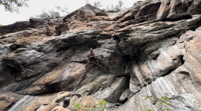 1st of two distinct crux's