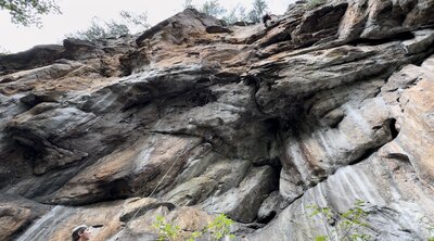 2nd and last Crux's sequence up top before the last bolt.