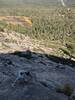 Looking down from the top of pitch 2