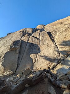 Guide Cracks in October - left to right, 5.8, 5.8, 5.7, 5.5