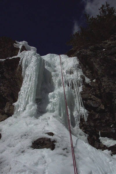 The main south-facing flow.  Taken on 3/8/03.