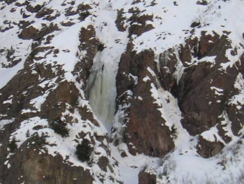 "Three Blind Mice" from across the gorge.