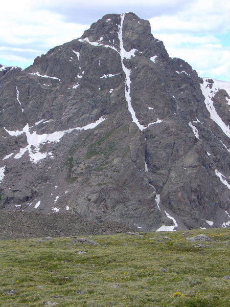 Holy Cross from Notch Mtn shelter 7-11-04.