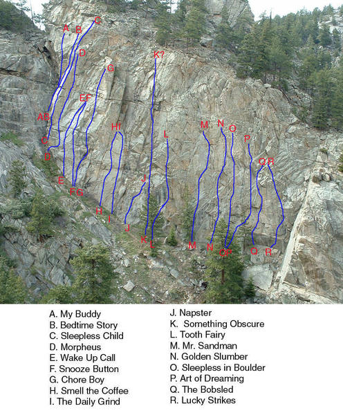 Plotinus Wall, left side.