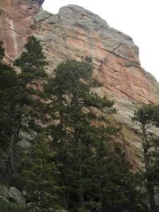 The prominent crack on the right side is South Crack.