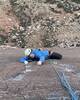 Lord Beandon in the midst of the V7 crux