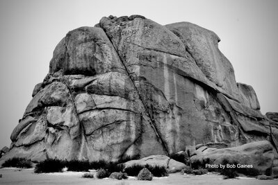 Intersection Rock, winter