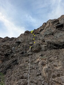 Buddy topping out the chains