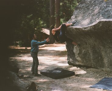 Sarah and Cyprus starting the day