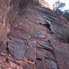 Bill leading the first hard pitch (P2 in the description), the Black Face.