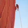 The Arete pitch,(pitch 6). Wild as hell but fairly straightforward.