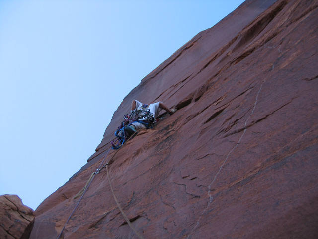Andrew just before getting shut down on the last pitch of Chip Tower.