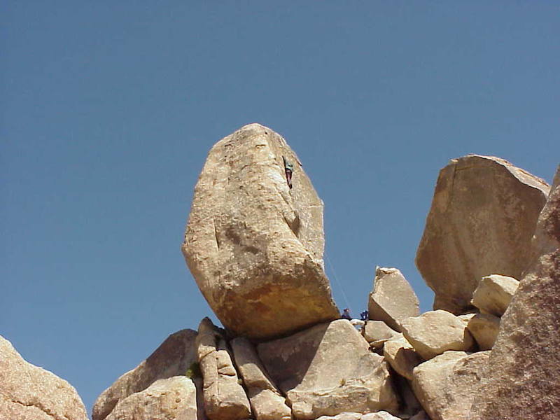 View approaching Headstone