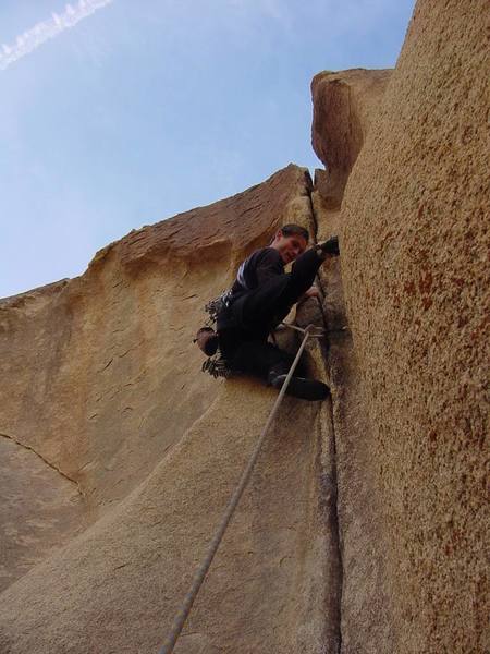 David ascending his namesake.