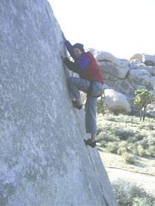 Taking a Pause during the crux moves