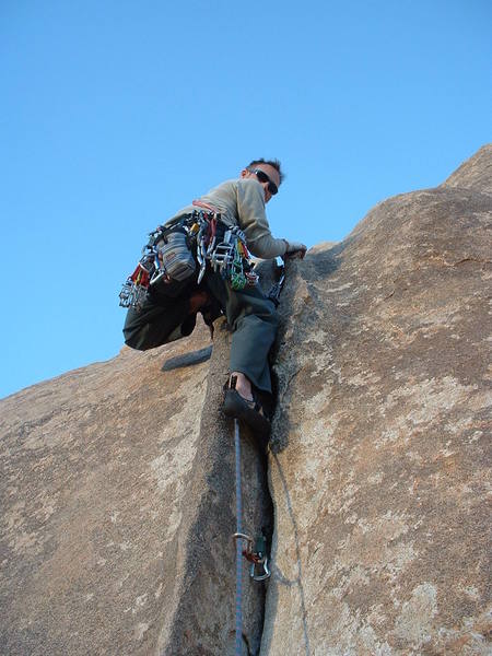 "Put me back on belay, eh?"