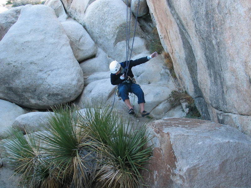 The climb is fun, but watch the rappel!