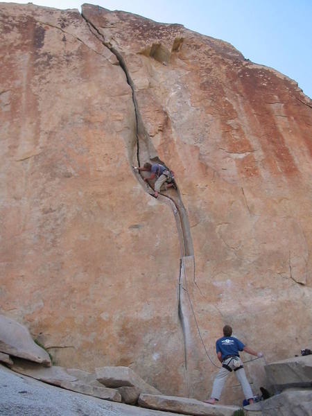 photographer Patrick Olson, climber Luke Olson, enjoying O'Kelley's