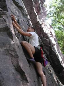 Dean Kniech working out the moves on Lechery.