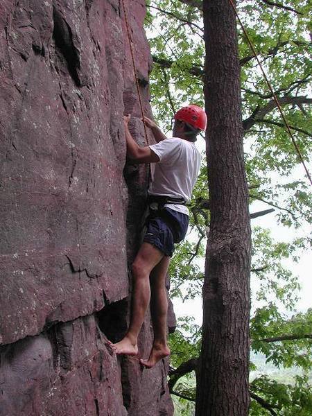 Andrew Baptist barefootin' on Escalation.