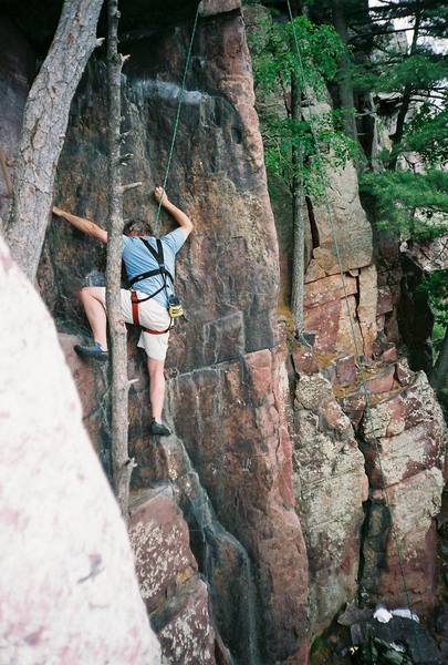 Bob almost at the roof