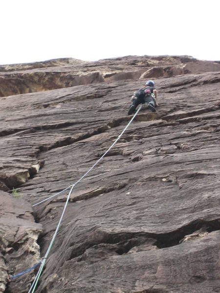 Mike leading the rather runout but clean pitch.  