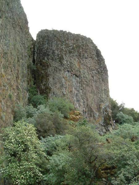 Welcome Wall as seen from the top of the Oort Wall.