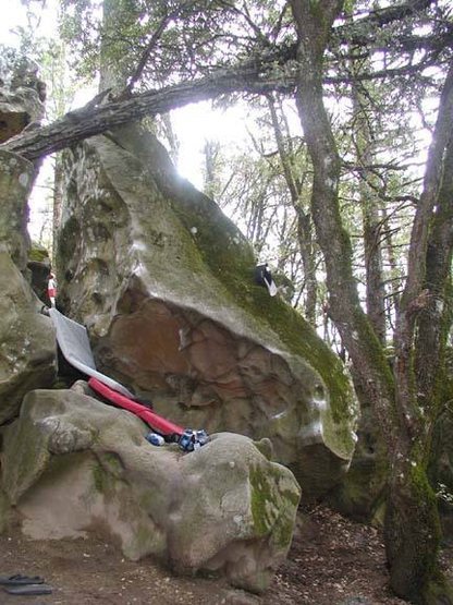 The Bates Arete problem from below. 