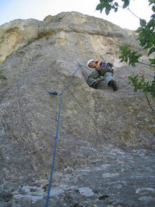 Peter leading Bora Bora