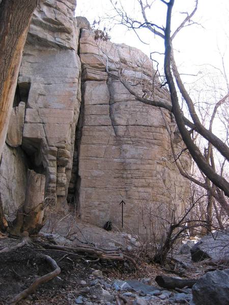 Inner Light 5.7 on the Watchtower in Ferguson Canyon